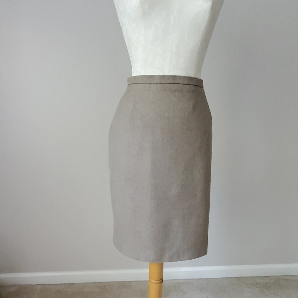 Wool Pencil Skirt
